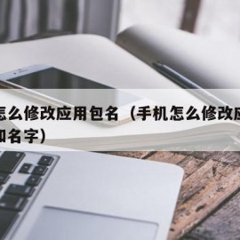 手机怎么修改应用包名（手机怎么修改应用包名称和名字）