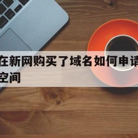 在新网购买了域名如何申请空间(在新网购买了域名如何申请空间访问权限)