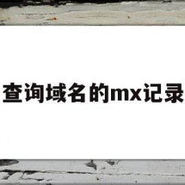 查询域名的mx记录(在线查询域名mx记录)