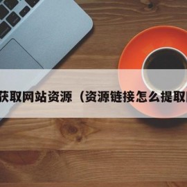 怎么获取网站资源（资源链接怎么提取网站）