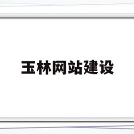 包含玉林网站建设的词条