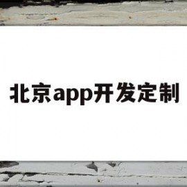 北京app开发定制(北京app开发定制招聘)