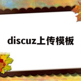 discuz上传模板(在discuz论坛上上传本地视频)