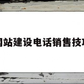 网站建设电话销售技巧(做网站推广的销售怎么打电话)