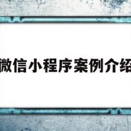 微信小程序案例介绍(微信小程序点赞投票软件)