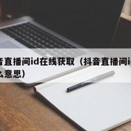 抖音直播间id在线获取（抖音直播间id是什么意思）