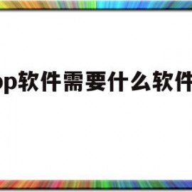 app软件需要什么软件开发(开发软件app需要具备的知识)