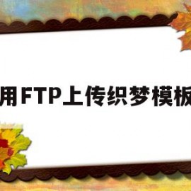 用FTP上传织梦模板(ftp网页怎么上传文件至指定的目录)