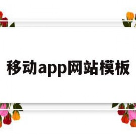 移动app网站模板(移动应用网页设计与制作)