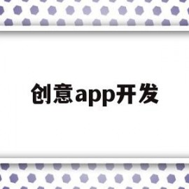 创意app开发(app开发创新)