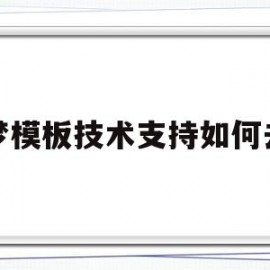 关于织梦模板技术支持如何去掉的信息