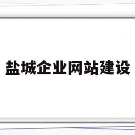 盐城企业网站建设(盐城企业网站建设公司)