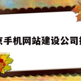 北京手机网站建设公司排名(北京手机网站建设公司排名榜)