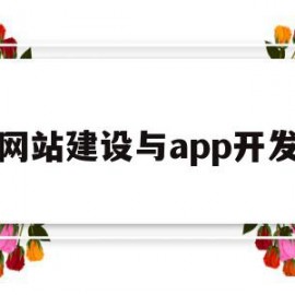 网站建设与app开发(网站建设和网站开发是一样的吗)