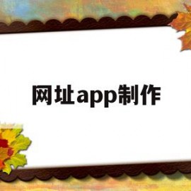 网址app制作(网址制作app软件)