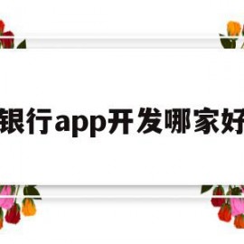 银行app开发哪家好(银行开发软件的工作怎么样)