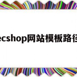 包含ecshop网站模板路径的词条