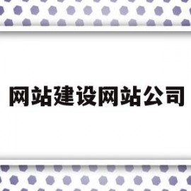 网站建设网站公司(网站建设网站公司专业)