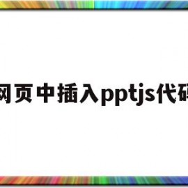 网页中插入pptjs代码(ppt中嵌入网页浏览器控件)