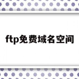 ftp免费域名空间(3i35免费ftp空间)