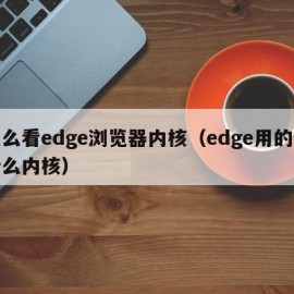 怎么看edge浏览器内核（edge用的是什么内核）