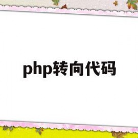 php转向代码(php代码转java工具)