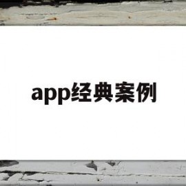 app经典案例(app营销十大成功案例)