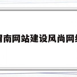 渭南网站建设风尚网络的简单介绍