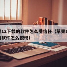 苹果12下载的软件怎么受信任（苹果12下载的软件怎么授权）