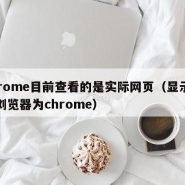 chrome目前查看的是实际网页（显示当前浏览器为chrome）