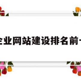 企业网站建设排名前十(企业网站建设公司哪家好?)