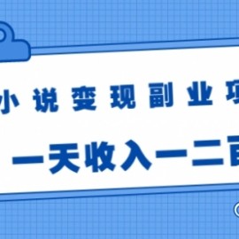 黄岛主小说变现副业项目：老项目新玩法，视频被动引流躺赚模式