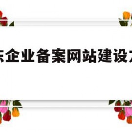 广东企业备案网站建设方案书(广东企业备案网站建设方案书电子版)