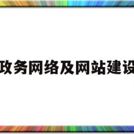 政务网络及网站建设(政务中心网络建设项目)