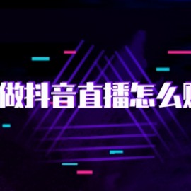 【抖音直播】抖音直播电商实战训练营：4 天从小白到直播操盘大师，单 场直播破百万