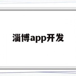 淄博app开发(淄博APP开发公司)