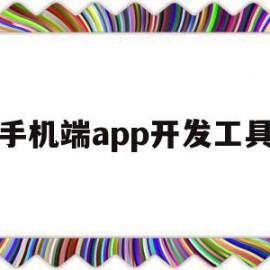 手机端app开发工具(手机端app开发工具下载)