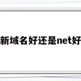 新域名好还是net好(net域名好吗)