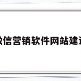 微信营销软件网站建设(微信营销的平台主要有哪些)