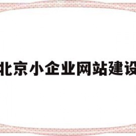 北京小企业网站建设(北京小企业网站建设方案)