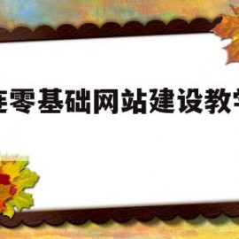 包含大连零基础网站建设教学公司的词条