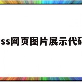 css网页图片展示代码(css网页中怎么让图片充满屏幕)