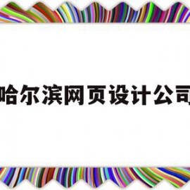 哈尔滨网页设计公司(哈尔滨做设计和网站的公司)