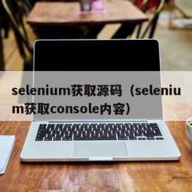 selenium获取源码（selenium获取console内容）