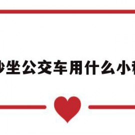 长沙坐公交车用什么小程序(长沙坐公交车用什么小程序扫码)