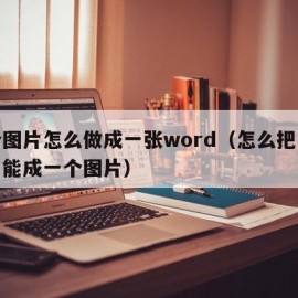 几个图片怎么做成一张word（怎么把几个图片能成一个图片）