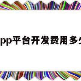 app平台开发费用多少(开发app所需的各种费用)