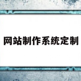 网站制作系统定制(网站定制开发解决方案)