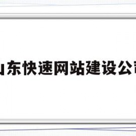 山东快速网站建设公司(山东省快速货运有限公司)