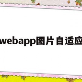 包含webapp图片自适应的词条